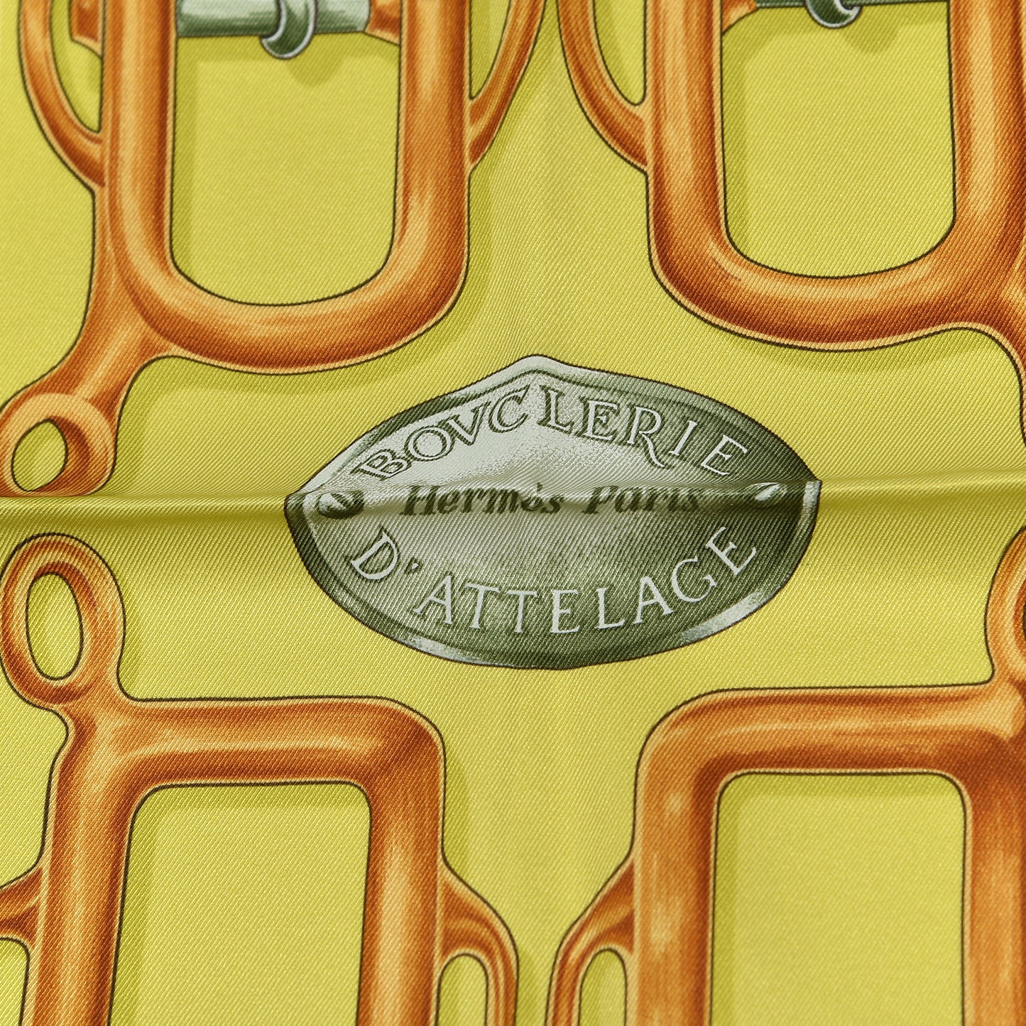 Silk Bouclerie D'Attelage Scarf 70