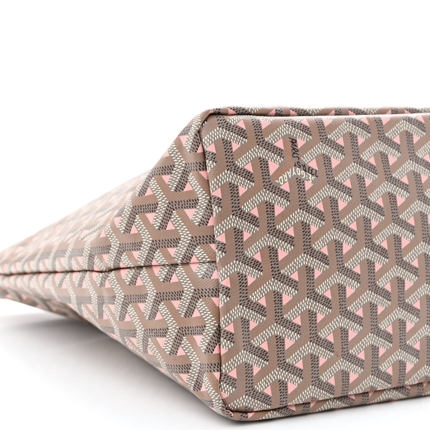 Goyard Goyardine Saint Louis Claire Voie PM Grege Powder Pink 11 of 12
