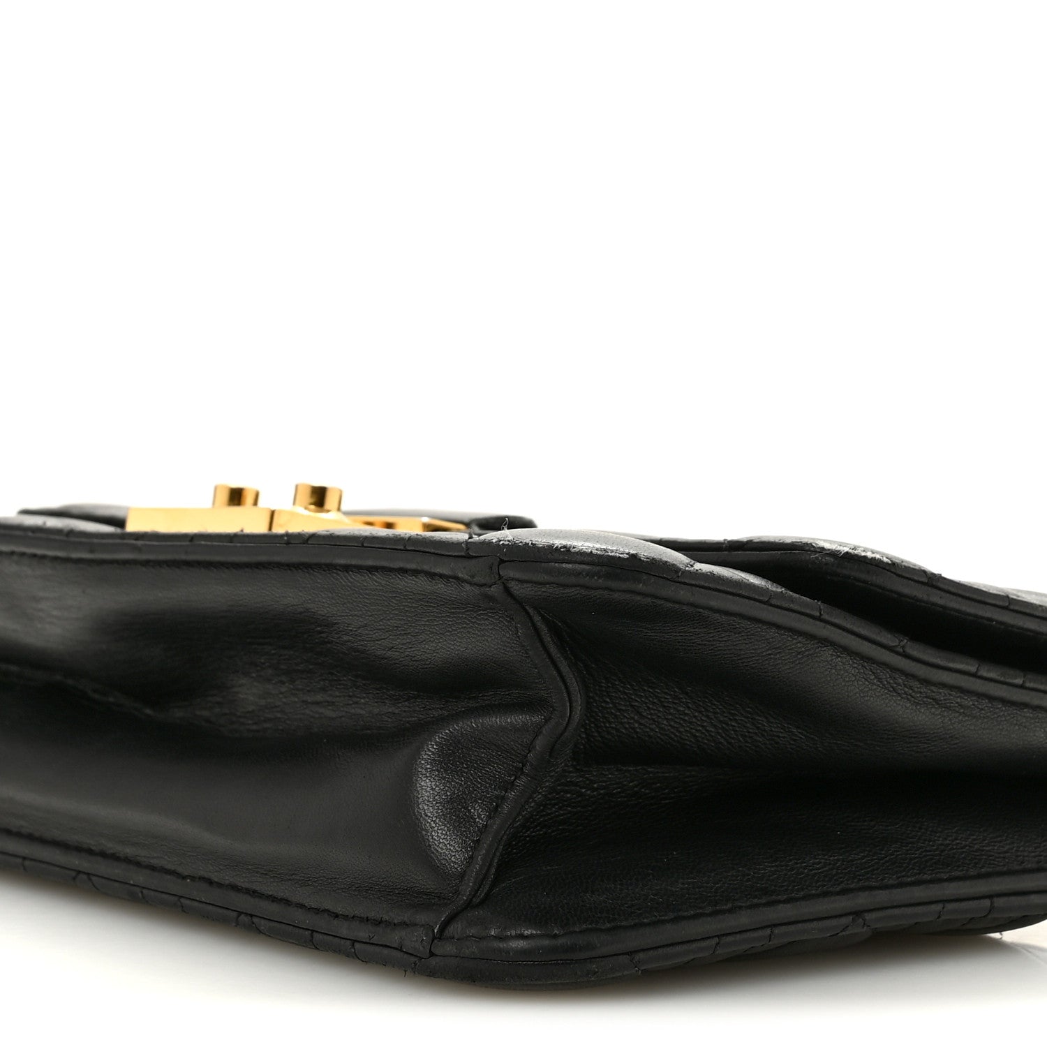 Christian Dior Lambskin Cannage Miss Dior Promenade Pouch Black 9 of 15