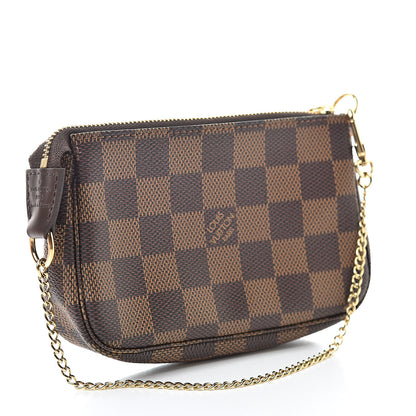 Louis Vuitton Damier Ebene Mini Pochette Accessories 3 of 8