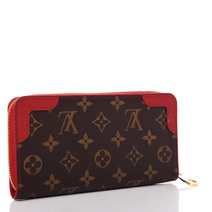 Louis Vuitton Monogram Retiro Zippy Wallet Cherry 3 of 8