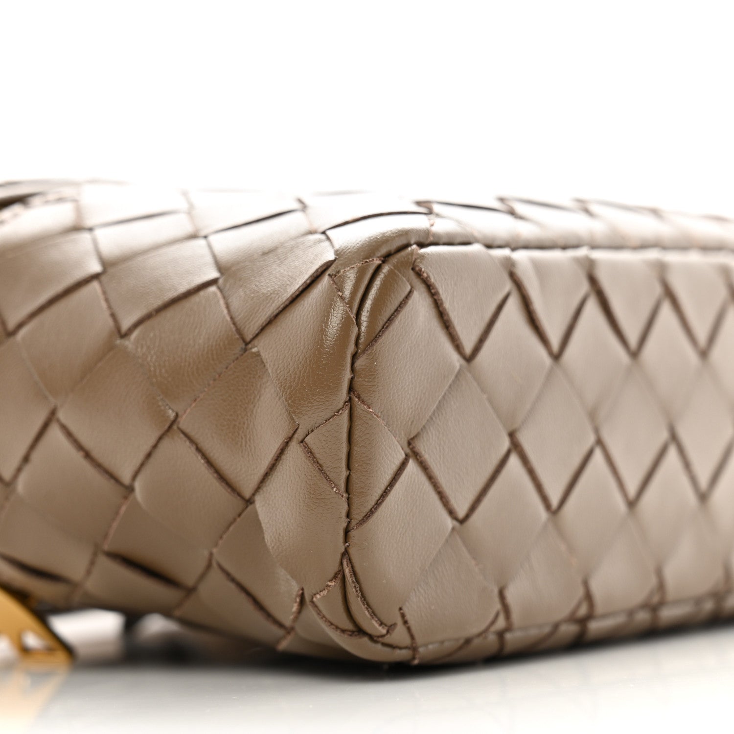 Bottega Veneta Calfskin Intrecciato Bang Bang Vanity Case Pinecone 9 of 12