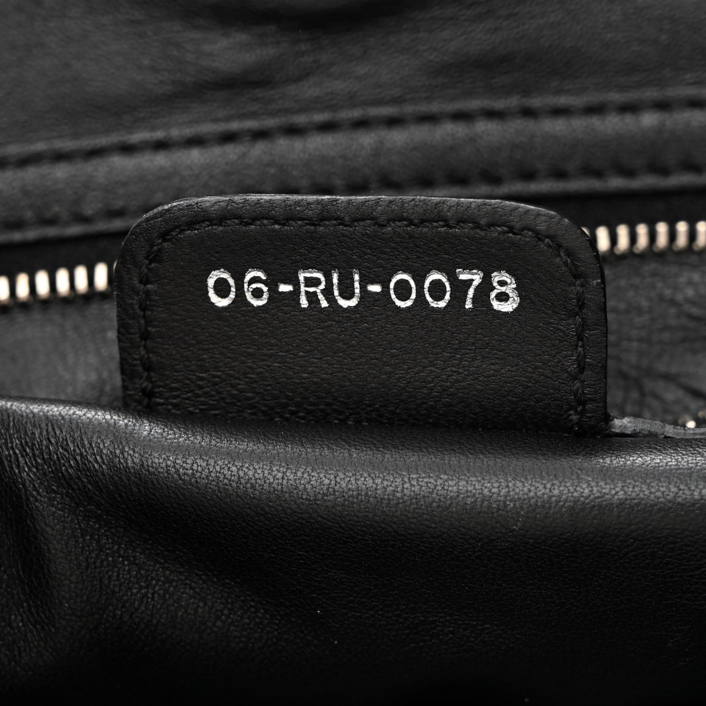 Lambskin Woven Large Lady Dior Shopping Tote Black