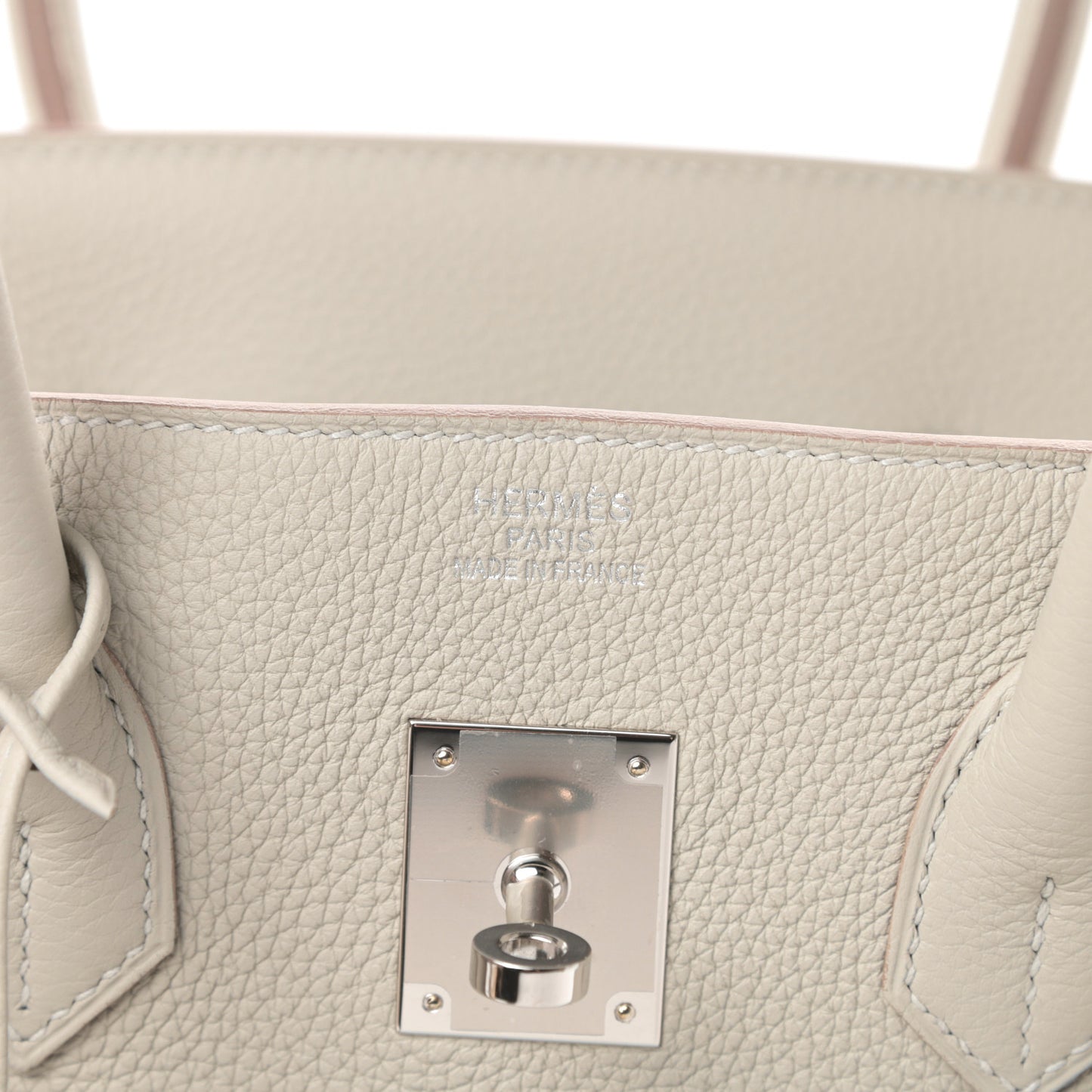 Togo Birkin 35 Gris Perle