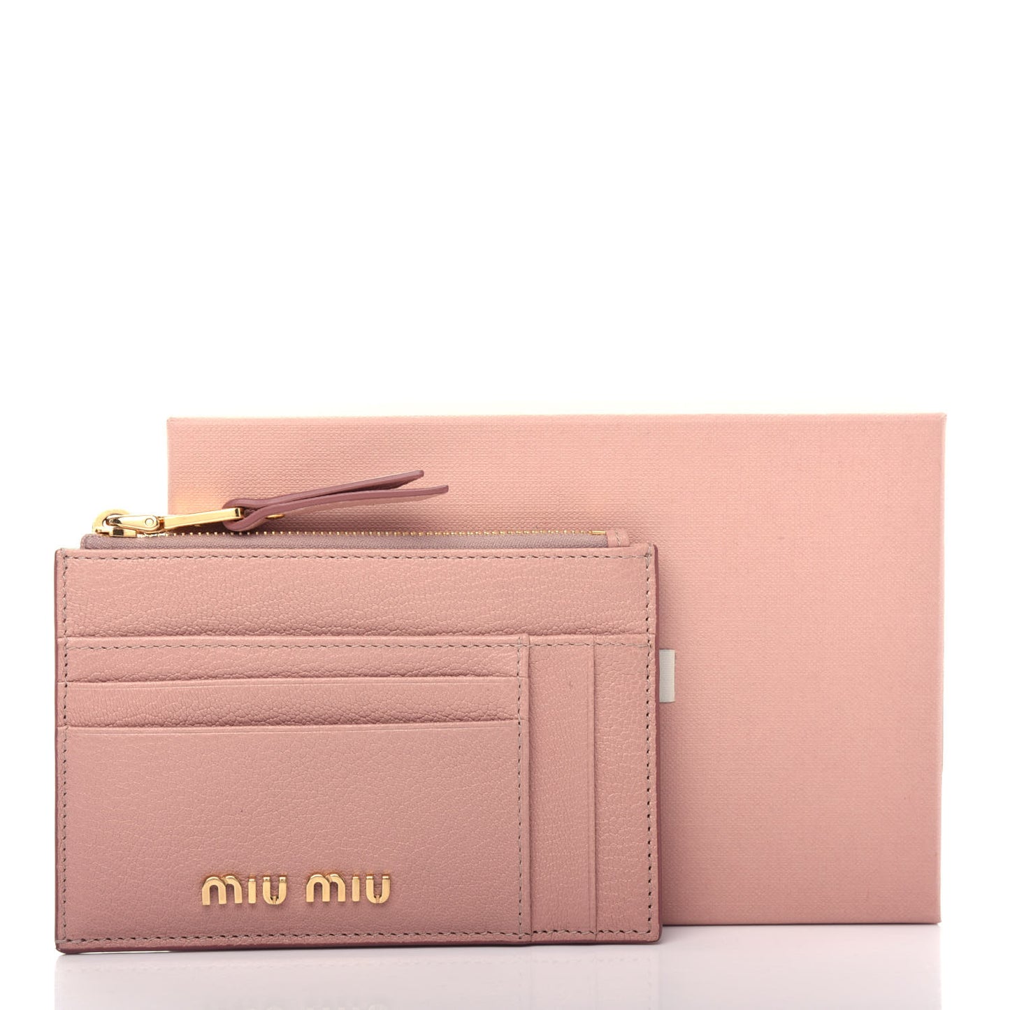 Madras Colour Zip Card Case Orchidea