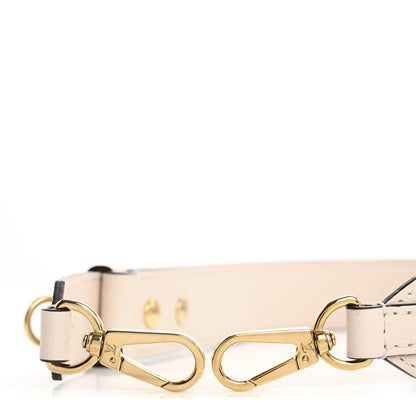 Louis Vuitton Calfskin Lockme Tender Adjustable Shoulder Strap Greige 6 of 6