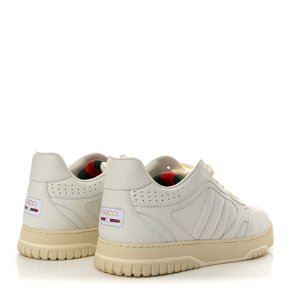 Gucci Sparrow Calfskin Mens Re-Web Sneakers 11.5 Green White Black 5 of 10