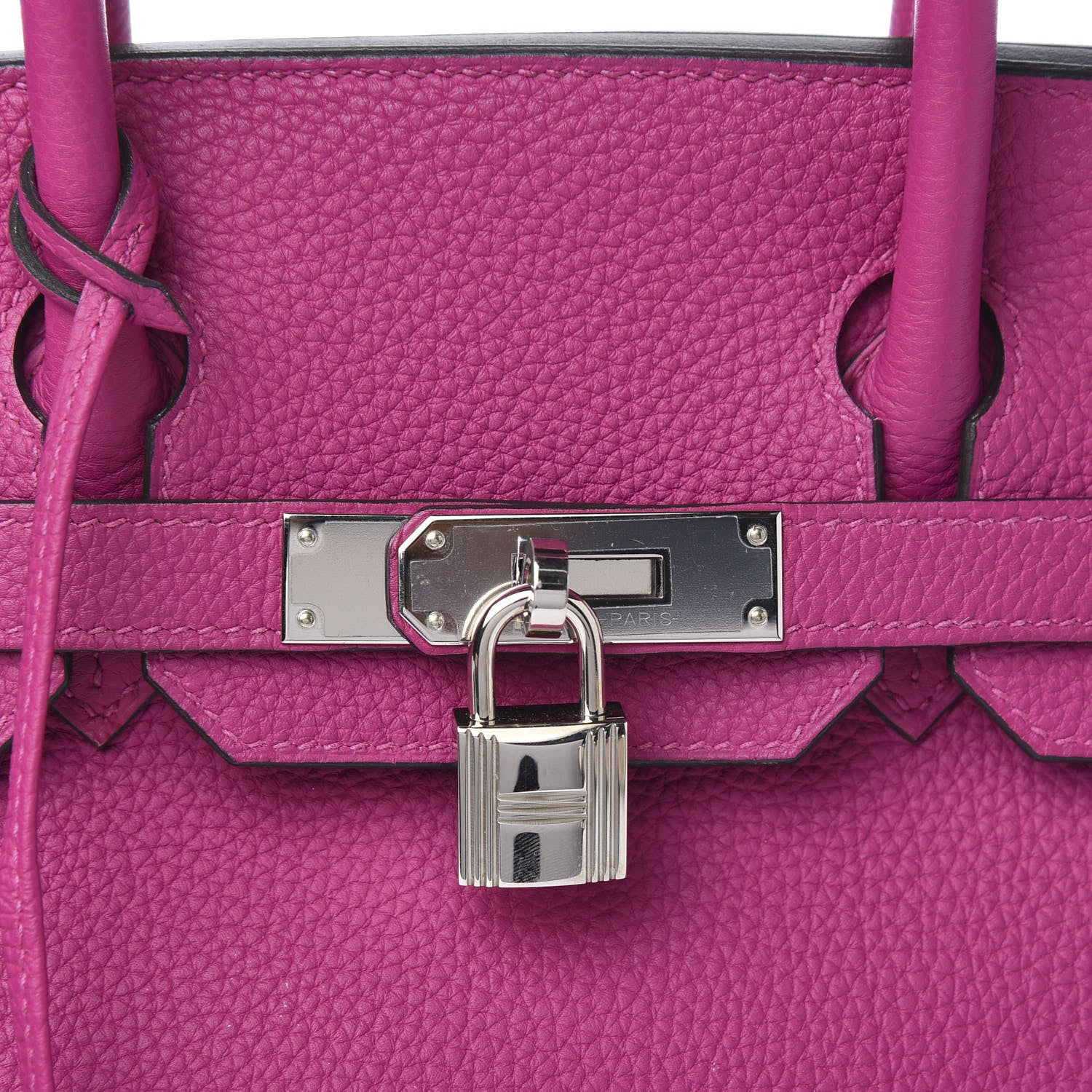 Hermes Togo Birkin 30 Rose Pourpre 8 of 8