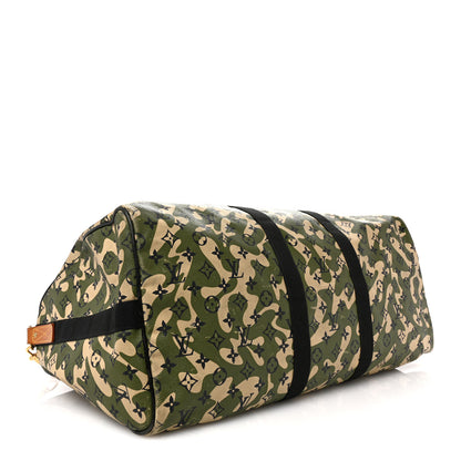 Louis Vuitton Monogramouflage Keepall 55 3 of 12