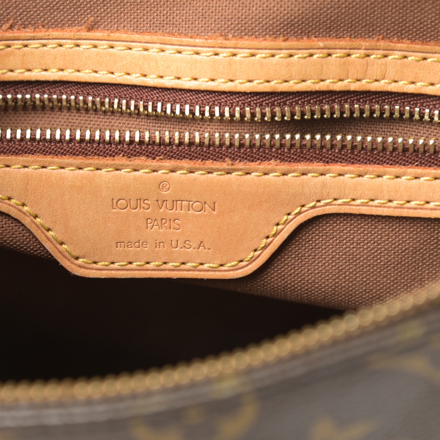 Louis Vuitton Monogram Cabas Piano 6 of 13