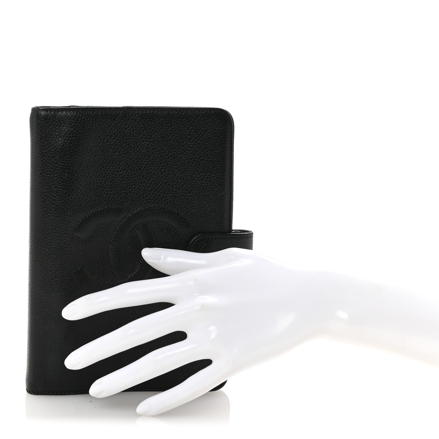 Caviar Timeless CC Ring Agenda Planner Black