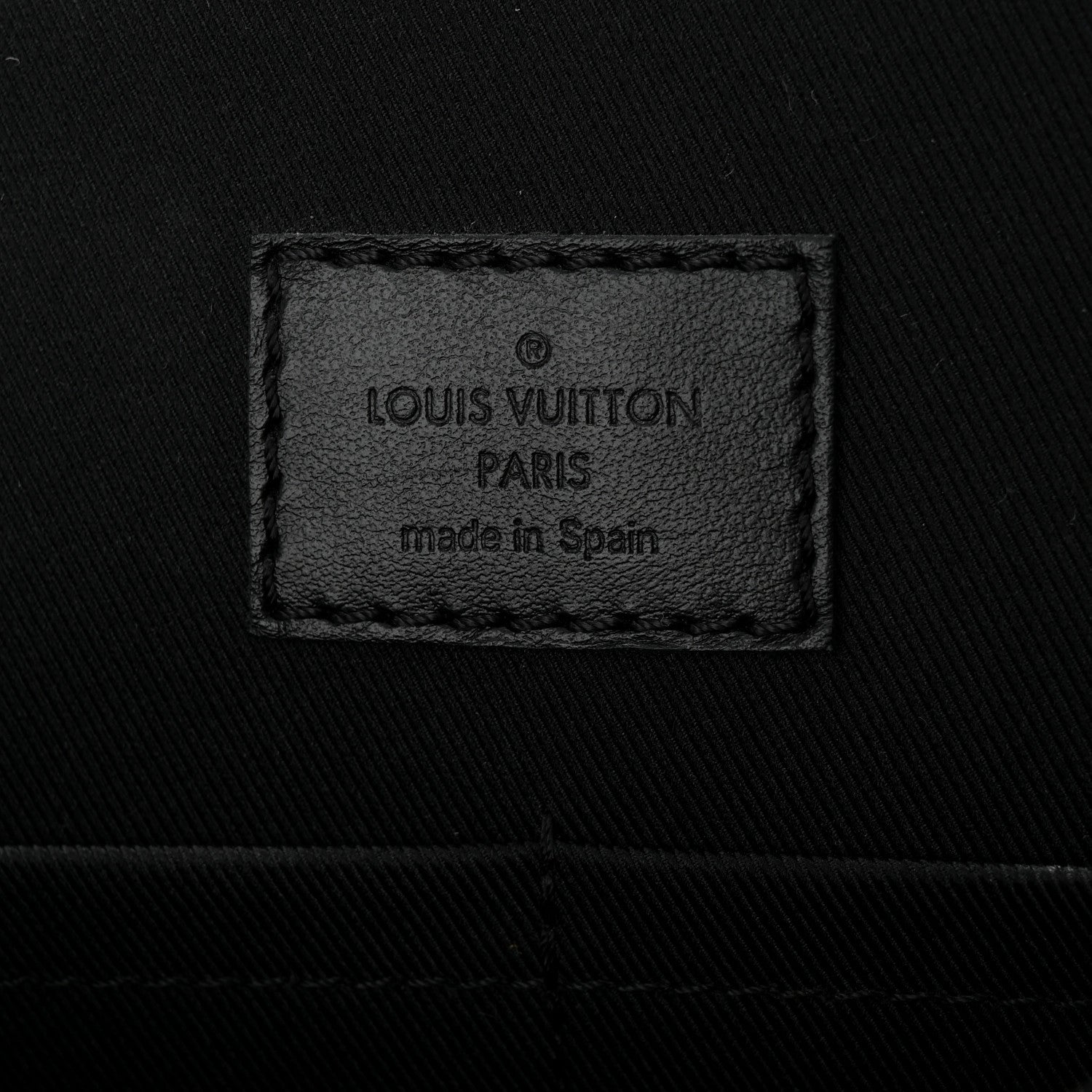 Louis Vuitton Monogram Eclipse Saumur Messenger NV Black 6 of 10