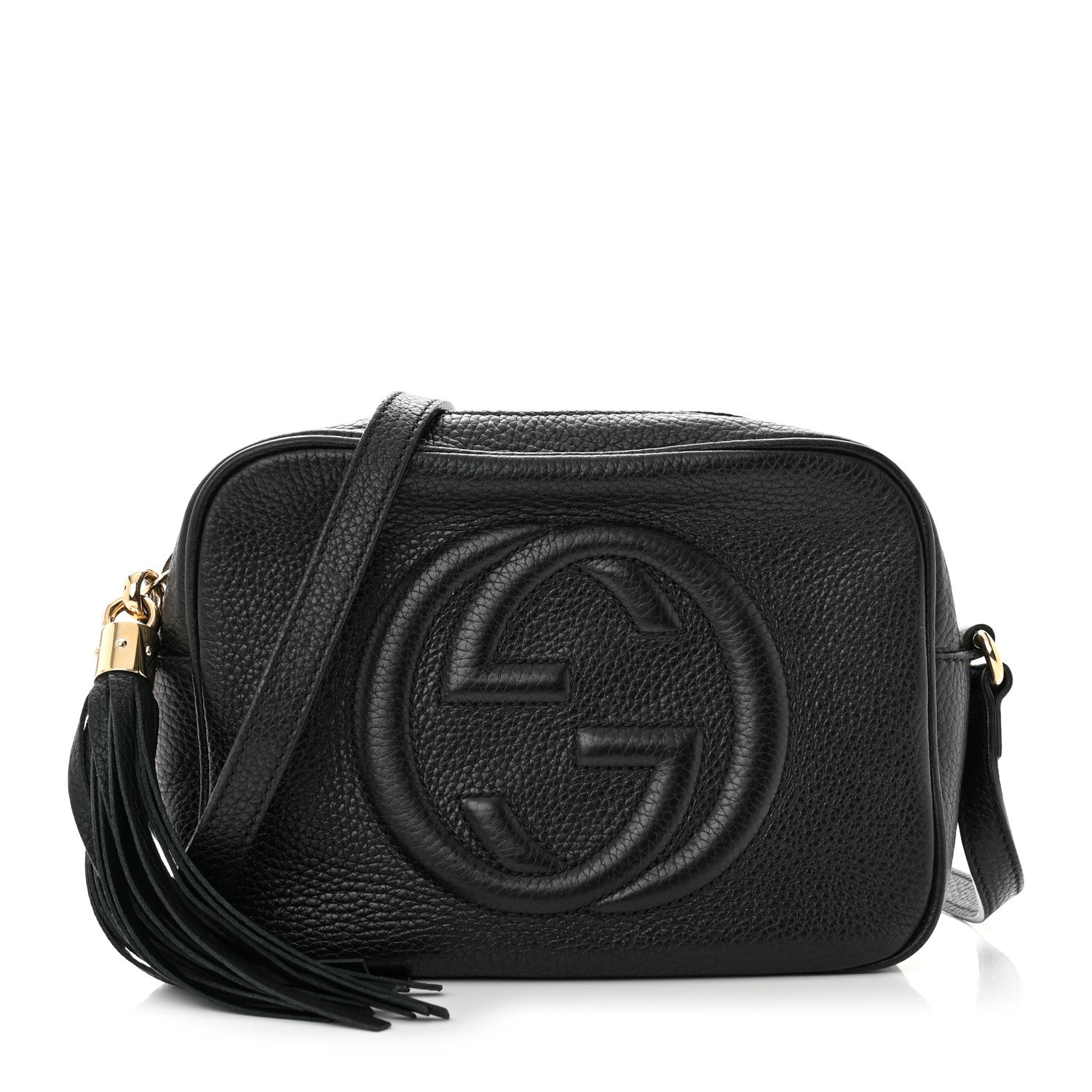Gucci Pebbled Calfskin Small Soho Disco Bag Black 1 of 10