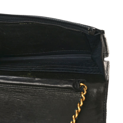 Chanel Caviar CC Wallet on Chain WOC Black 5 of 16