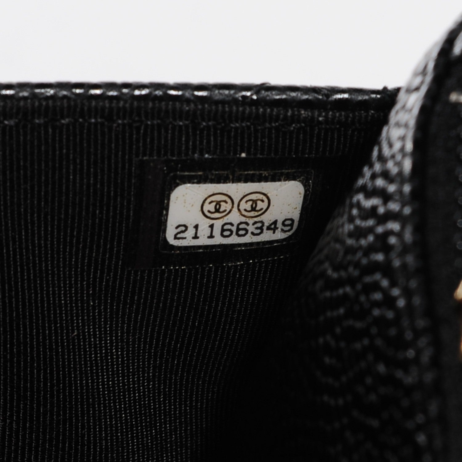 Chanel Caviar Quilted Wallet On Chain WOC Black 9 of 9
