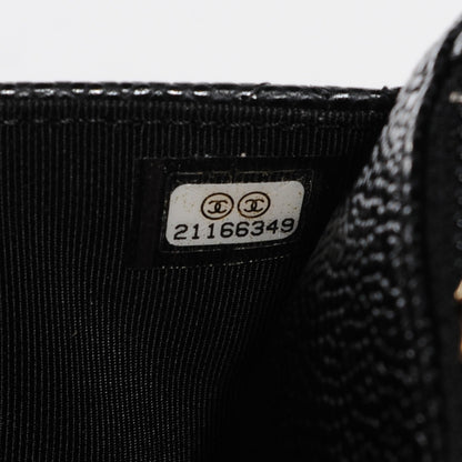 Chanel Caviar Quilted Wallet On Chain WOC Black 9 of 9