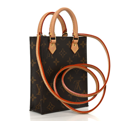 Louis Vuitton Monogram Petit Sac Plat 3 of 8