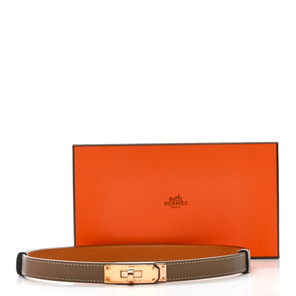 Hermes Epsom Kelly Belt Etoupe 4 of 4