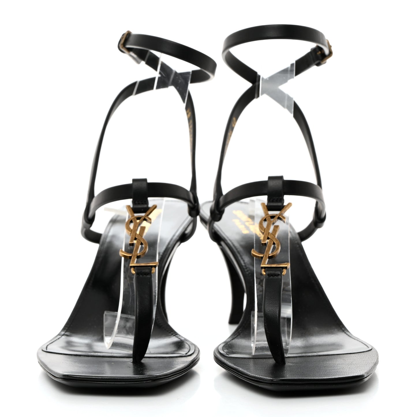Calfskin Cassandra 60 Sandals 40 Black