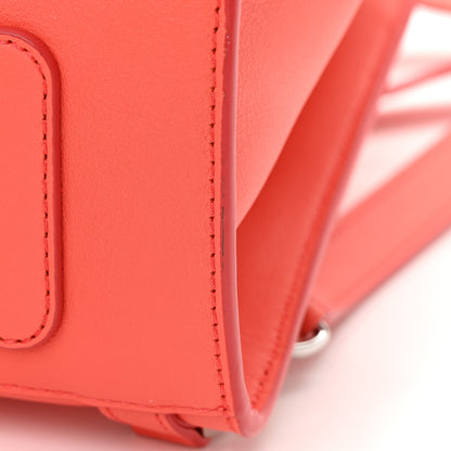 MCM Calfskin Ottomar Monogram Essential Small Backpack Hot Coral 9 of 19