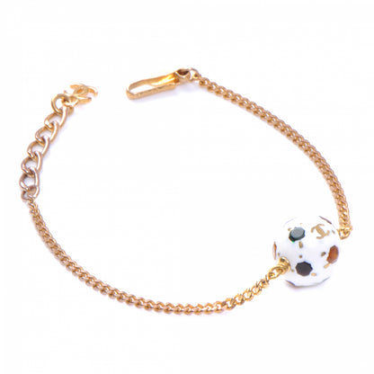 Chanel Soccer Ball Pendant Charm Bracelet 1 of 6