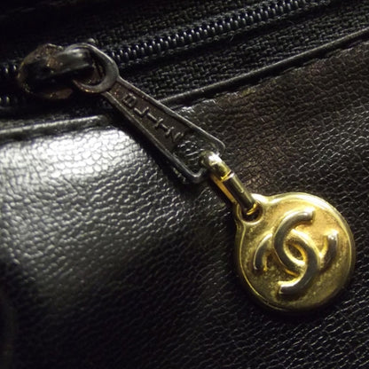 Chanel Lambskin Quilted Weekender Bag Black 11 of 13