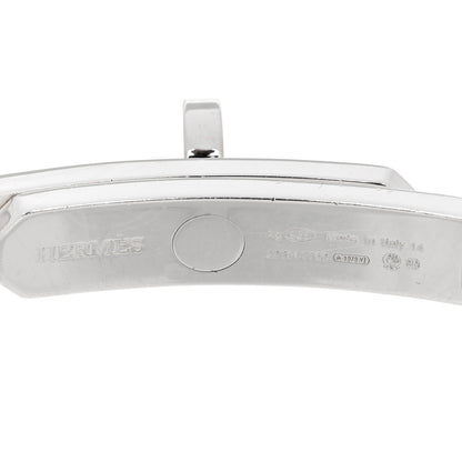 Hermes Sterling Silver Kelly Double Chaine Bracelet 4 of 4