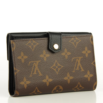 Louis Vuitton Monogram Pallas Compact Wallet Black 3 of 7