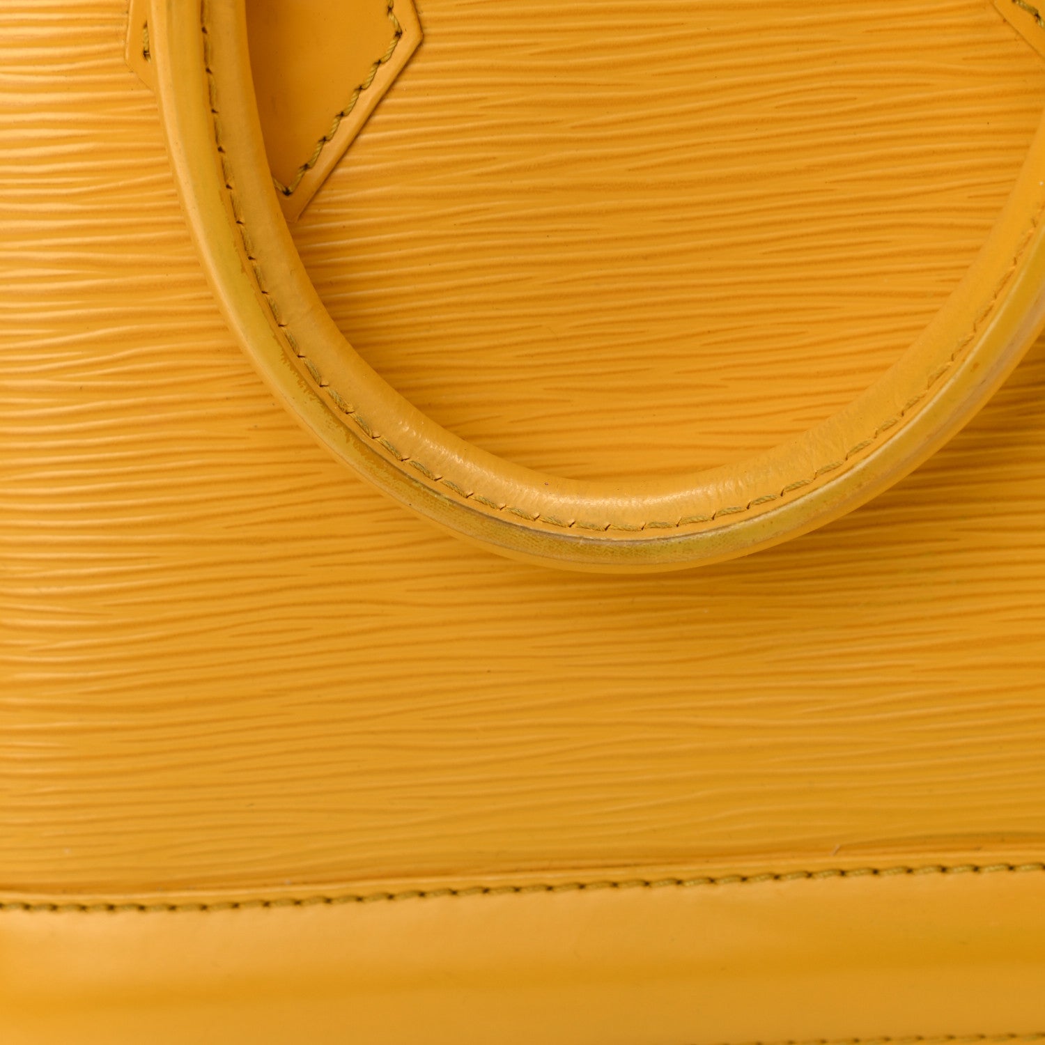 Louis Vuitton Epi Alma BB Citron 14 of 22