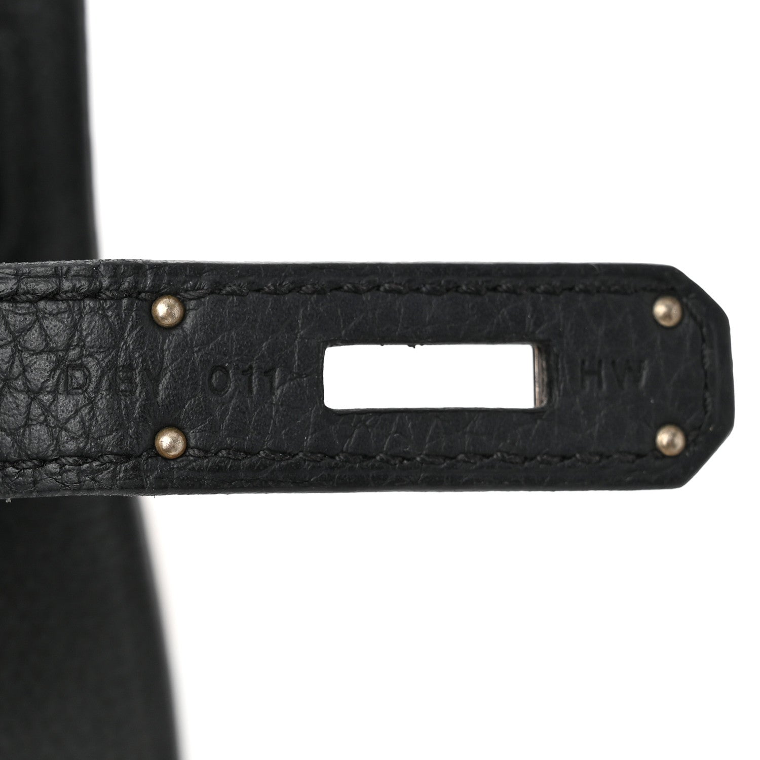 Hermes Taurillon Clemence Jypsiere 28 Black 7 of 10