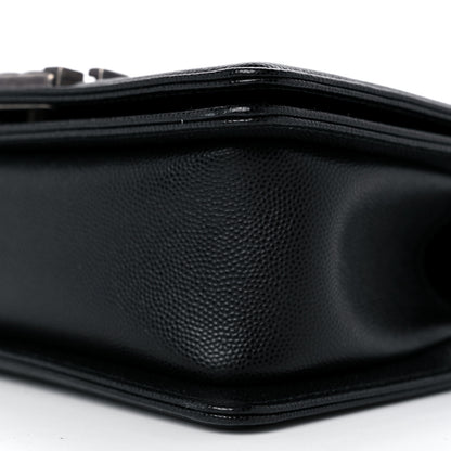 Chanel Caviar Quilted Small Boy Flap Black 9 of 10