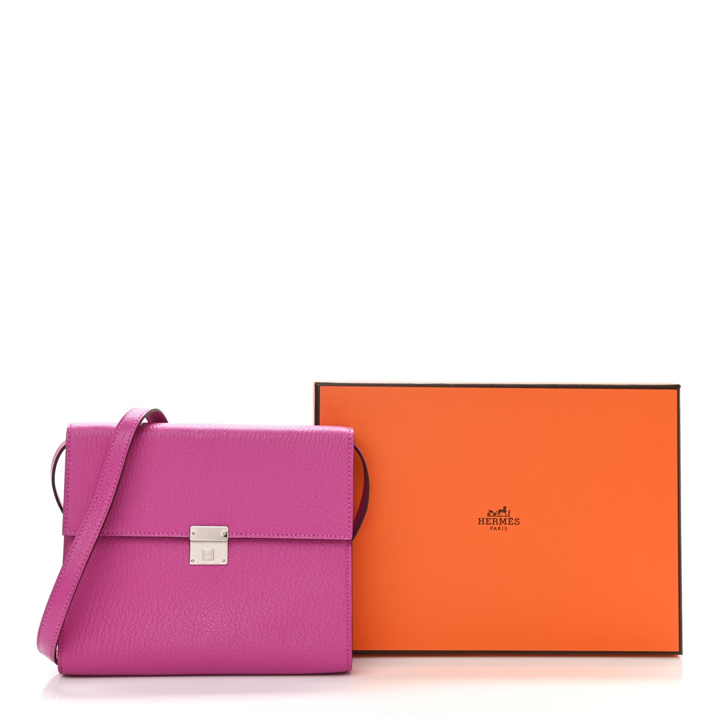 Chevre Mysore Clic 16 Wallet Rose Poupre