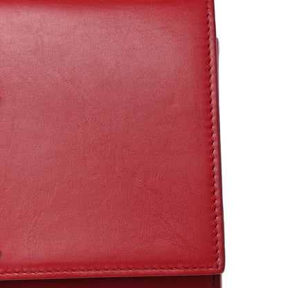 Saint Laurent Smooth Calfskin Classic Monogram Kate Tassel Chain Wallet New Lipstick 11 of 13