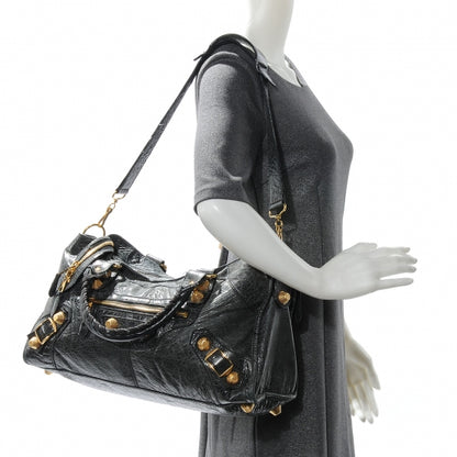 Balenciaga Agneau Giant 21 Gold Hardware Part Time Anthracite 2 of 7