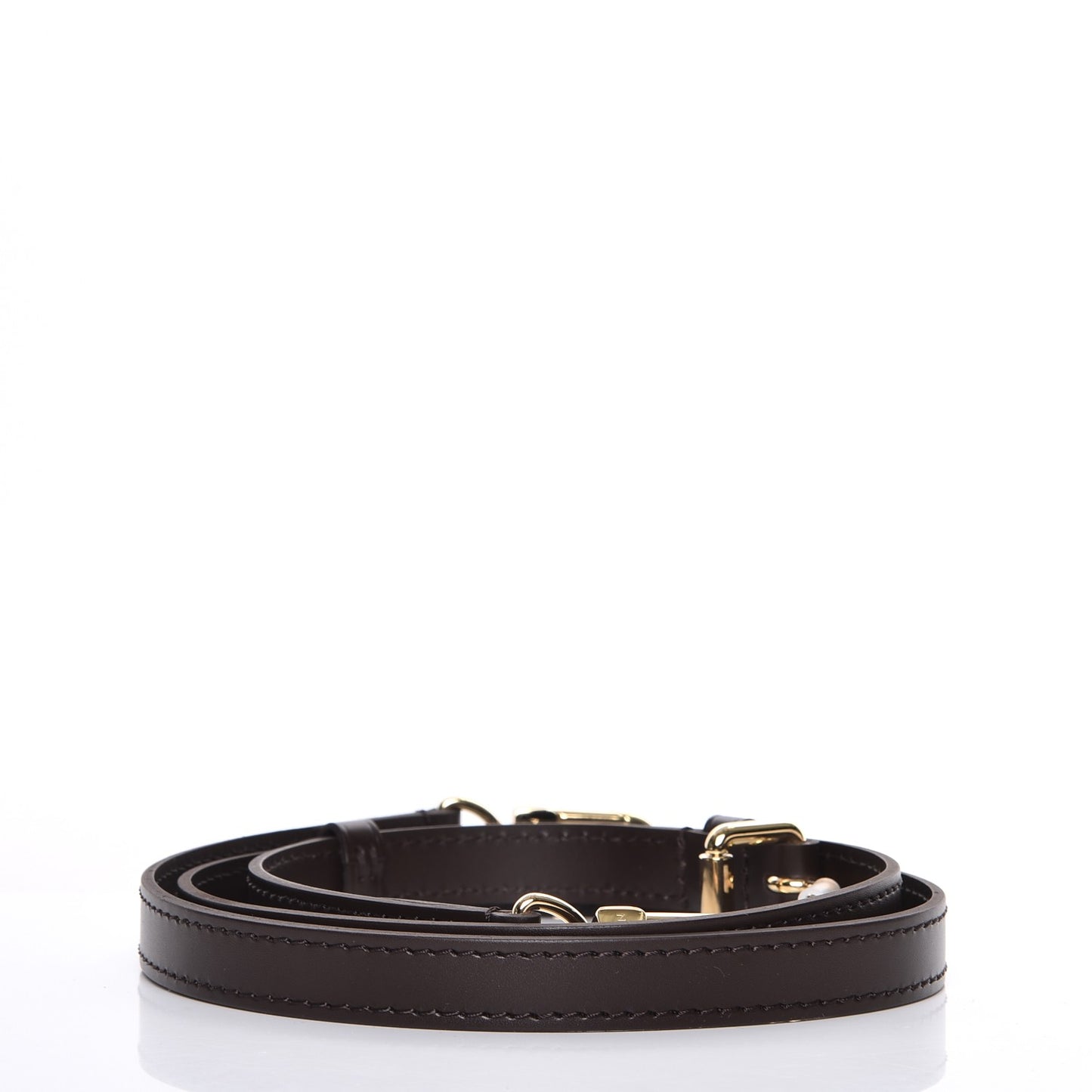 Calfskin 16mm Adjustable Shoulder Strap Brown