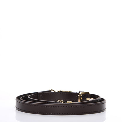 Louis Vuitton Calfskin 16mm Adjustable Shoulder Strap Brown 2 of 5