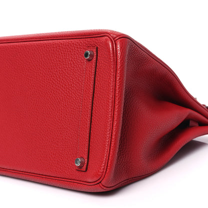 Hermes Togo Birkin 35 Rouge Garance 10 of 14