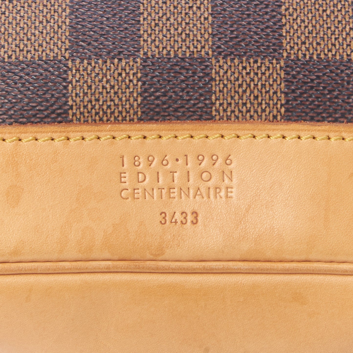 Damier Ebene Soho Centenaire Backpack