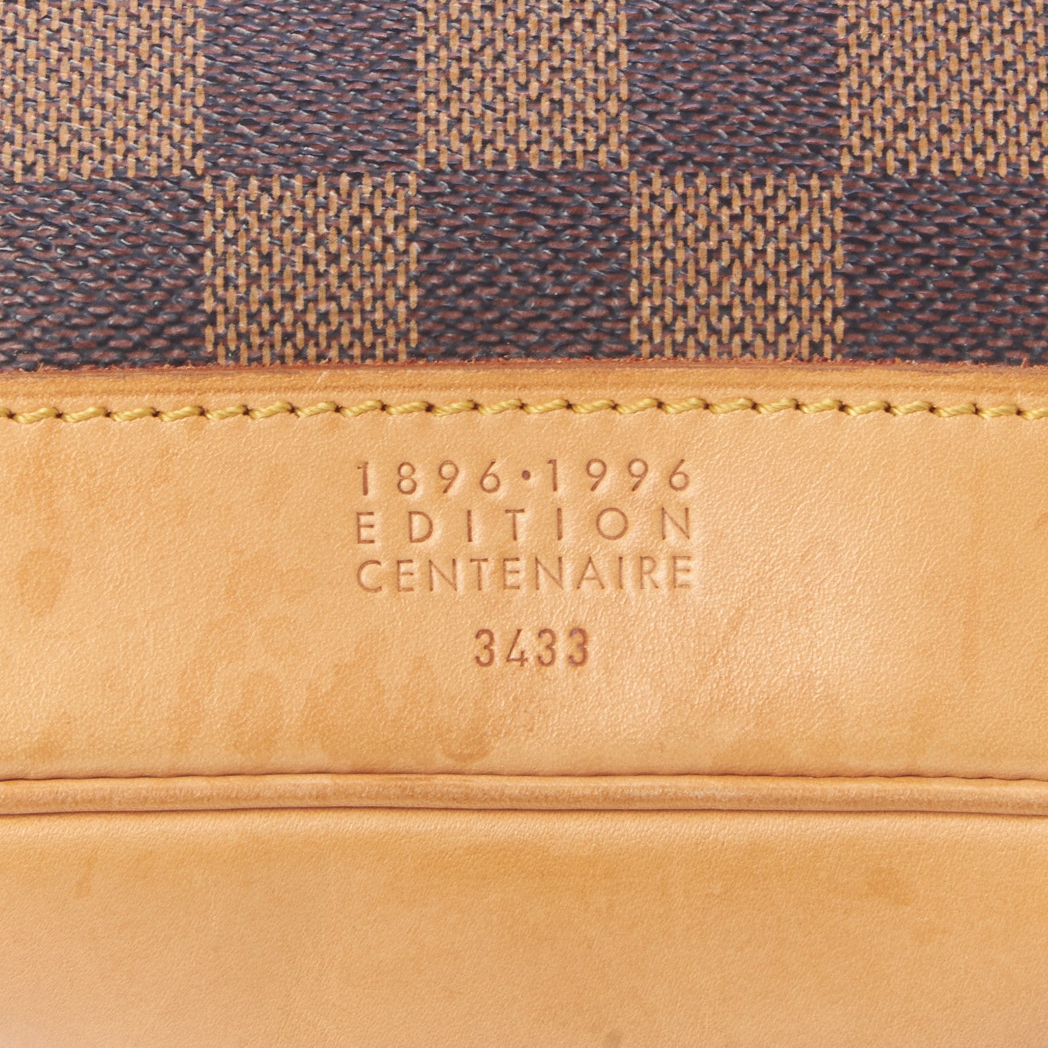 Louis Vuitton Damier Ebene Soho Centenaire Backpack 9 of 10