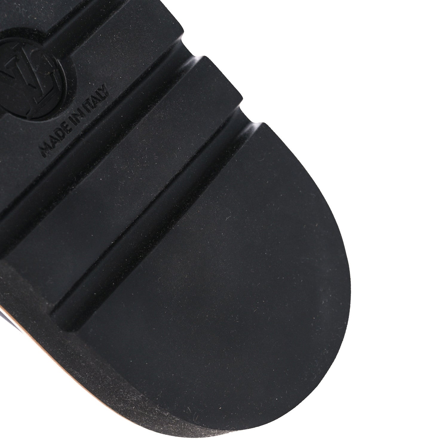 Louis Vuitton Nylon Monogram Womens Pool Pillow Comfort Mules 35 Navy Blue 9 of 9