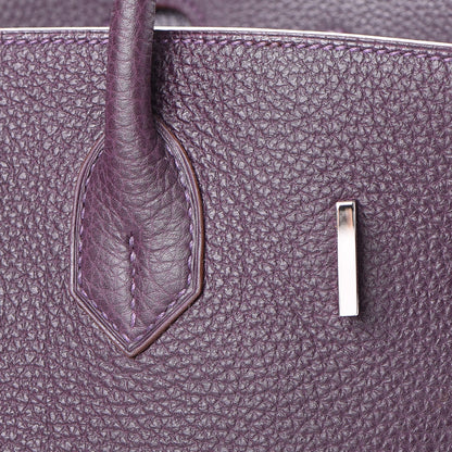 Hermes Togo Birkin 35 Raisin 26 of 37