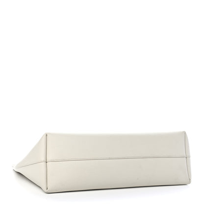 Saint Laurent Calfskin Large Shopping Tote Porcellana 4 of 10
