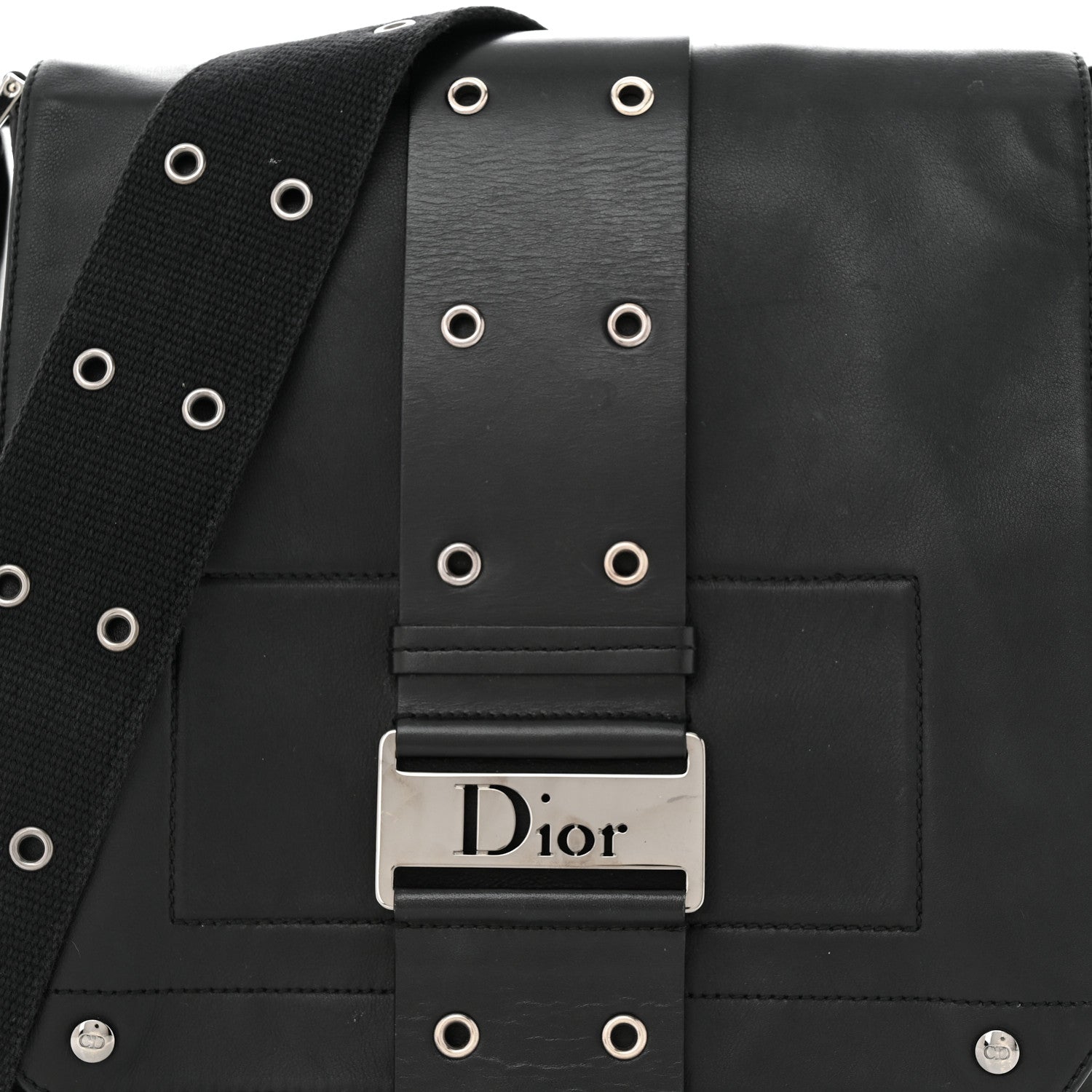 Christian Dior Calfskin Street Chic Messenger Black 11 of 13