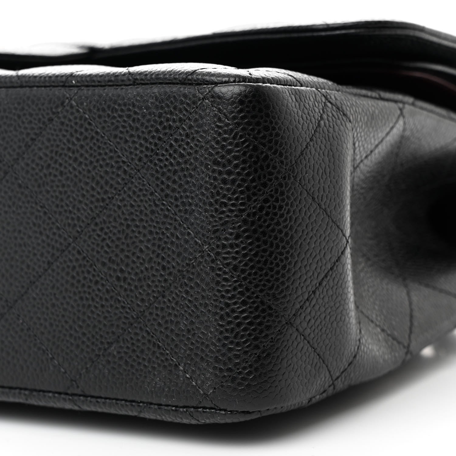 Chanel Caviar Quilted Jumbo Double Flap Black 10 of 10