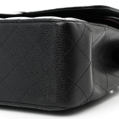 Chanel Caviar Quilted Jumbo Double Flap Black 10 of 10