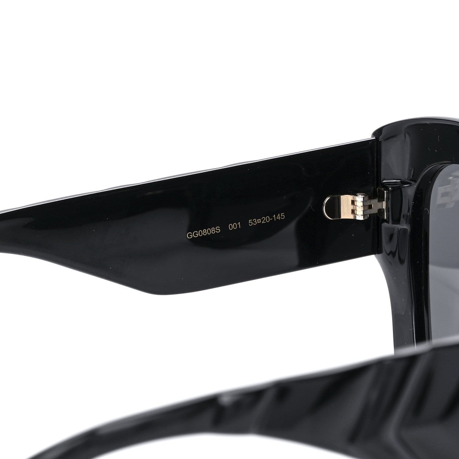Gucci Acetate GG Butterfly Sunglasses GG0808S Black 5 of 8