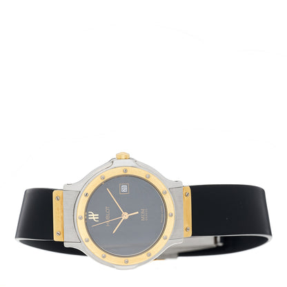 Hublot Stainless Steel 18K Yellow Gold Rubber 28mm MDM Automatic Watch Black 1390.2 2 of 4