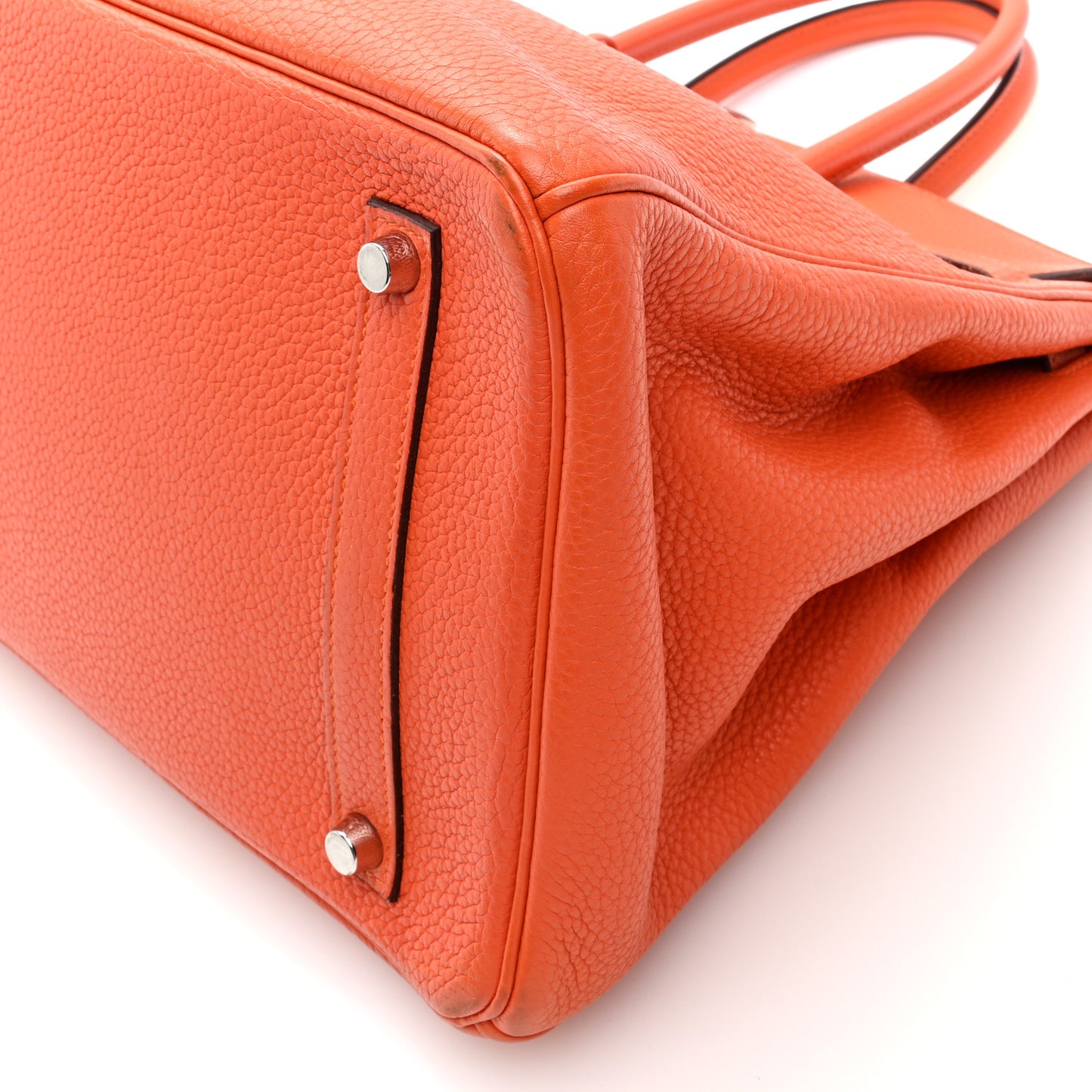 Togo Birkin 35 Orange