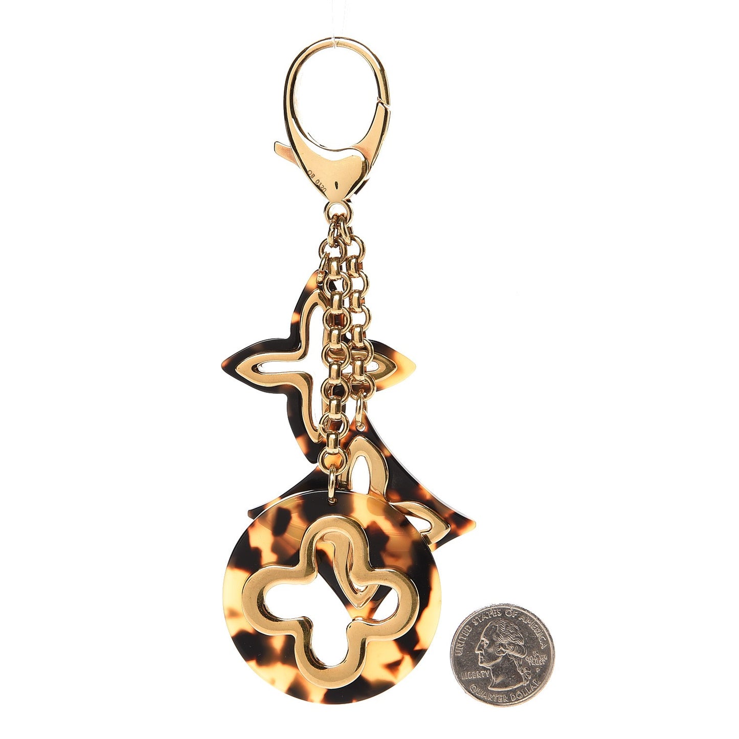 Insolence Bag Charm Ecaille