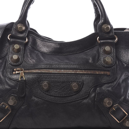Balenciaga Agneau Giant 21 Rose Gold Hardware City Black 10 of 10